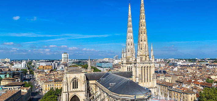 bordeaux cathedral landscape