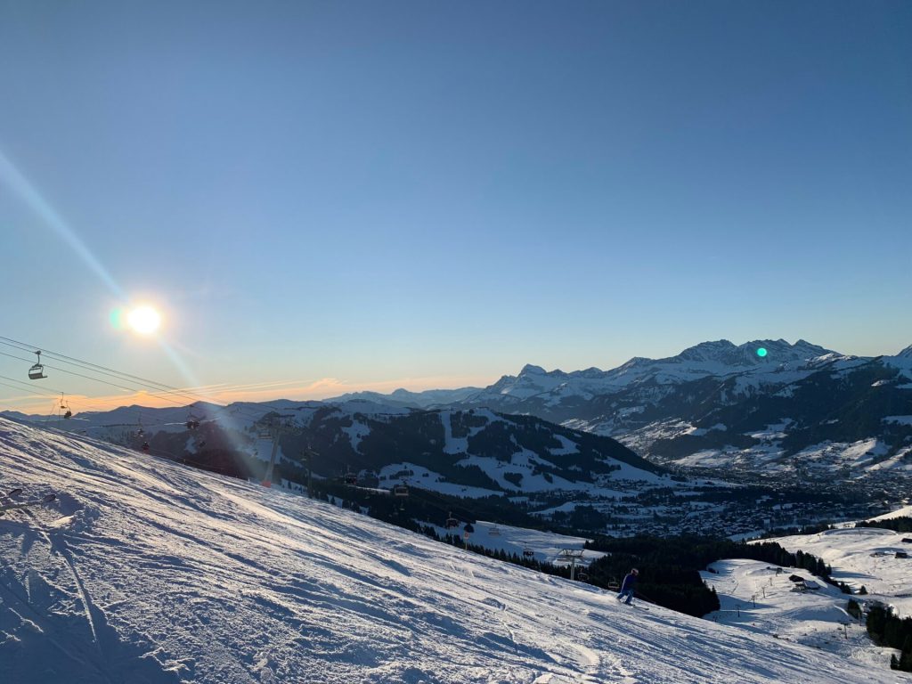 Skiing in France