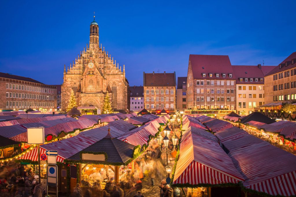 Christmas,Market,In,The,Old,Town,Of,Nuremberg,,Germany