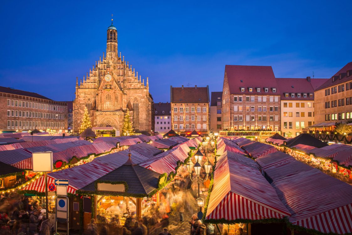 Christmas,Market,In,The,Old,Town,Of,Nuremberg,,Germany