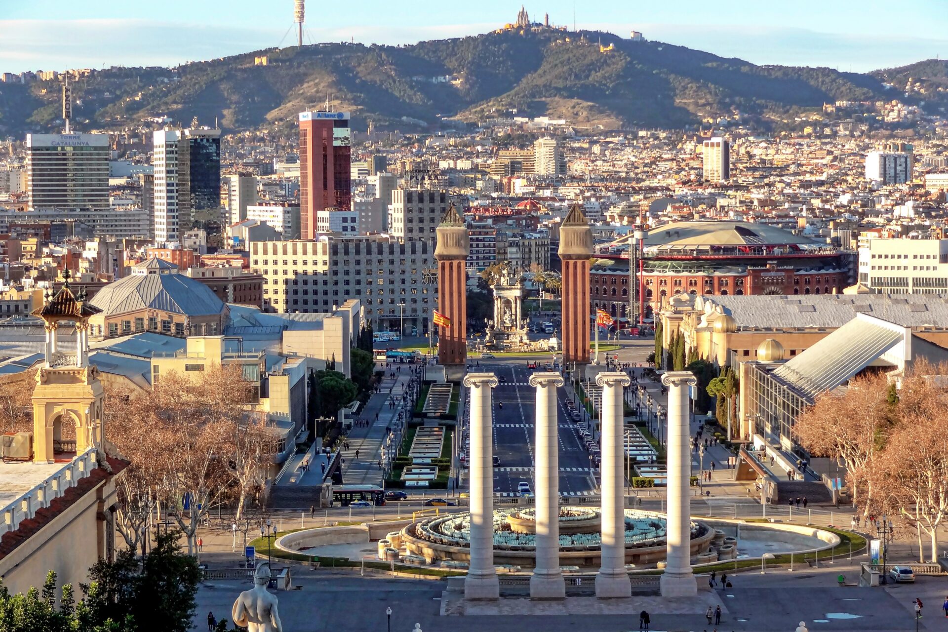 Chartering a jet to Montjuïc