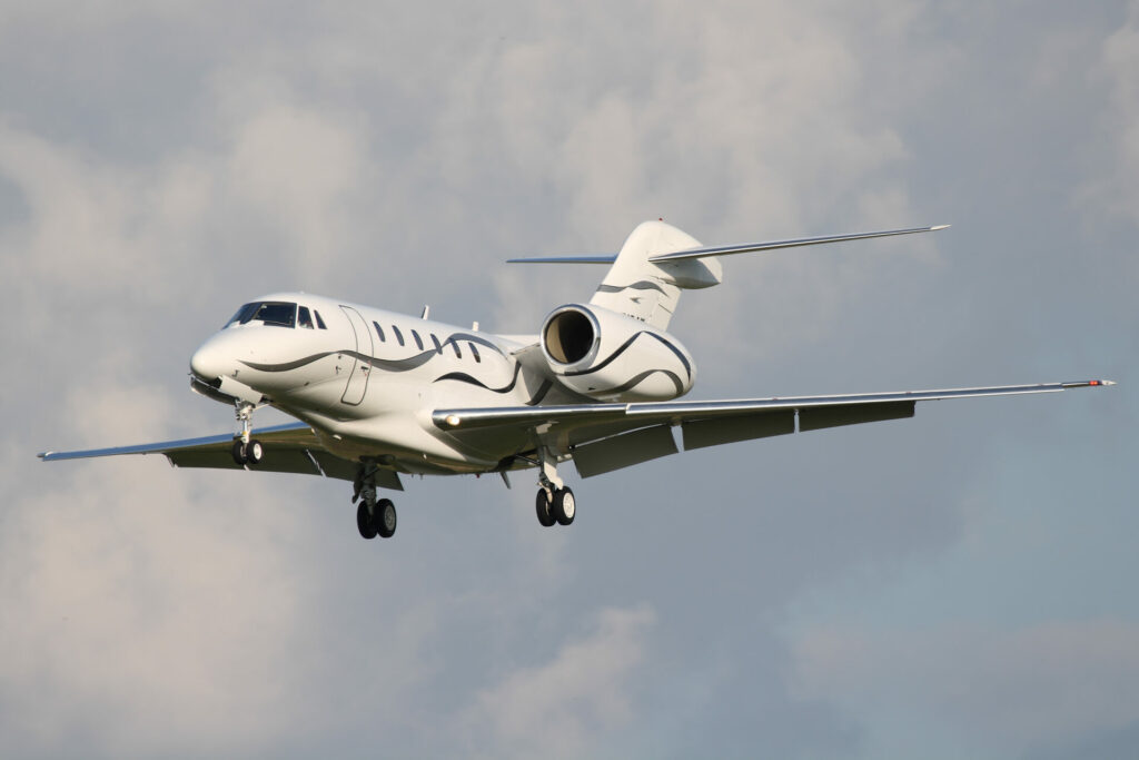 a cessna citation x in flight charter private jet hire