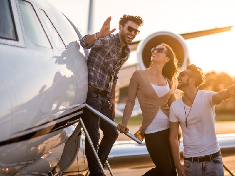 considering flying with commercial or chartered flights?