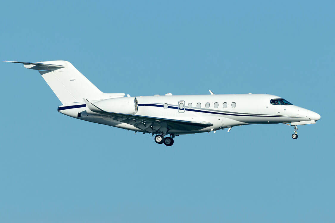 Censsa Citation Longitude private jet charter