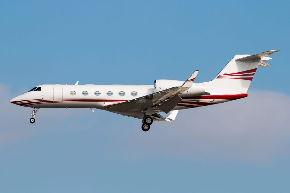 Gulfstream 350 exterior