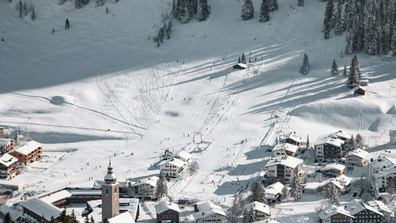 Lech Skiing