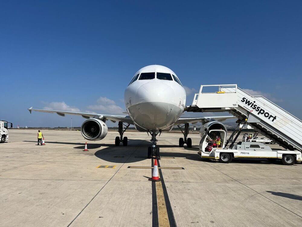 group air charter aircraft for pafos FC
